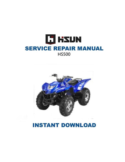 HiSun HS500 ATV Service Manual - Service Manual PDF Instant Download