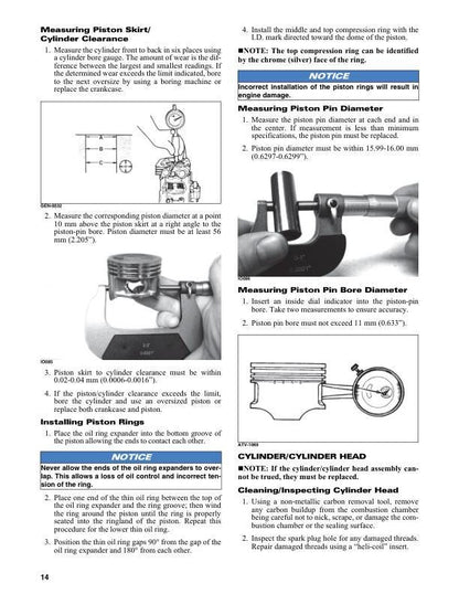 Skidoo MXZ120 Snowmobile Service Manual sample page from service manual