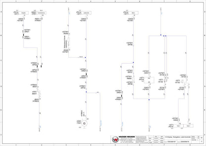 Wacker Neuson DDV60 DV90 DV100 Dumper Service Manual sample page with service data and tables