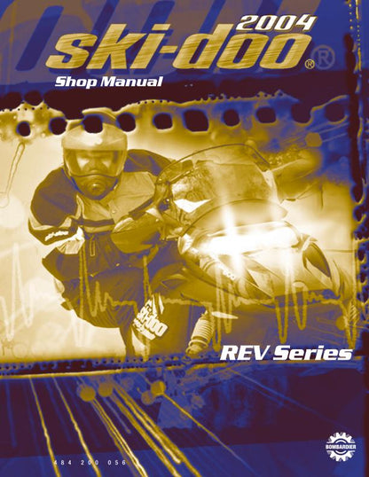 Skidoo MXZ Summit GSX Snowmobile Service Manual factory service manual title page