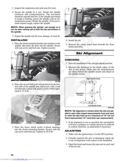 Arctic ZR 120 Kitty Cat Snowmobile Service Manual sample page showing schematics and diagrams