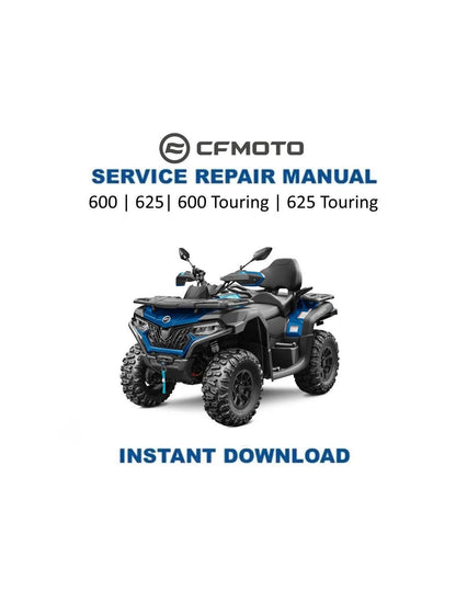 CFMOTO CFORCE 600 625 ATV Service Manual 2025-2026 - Service Manual PDF Instant Download