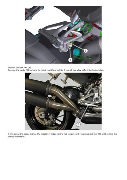 Ducati Panigale SBK 959 E4 Motorcycle Service Manual factory service manual title page