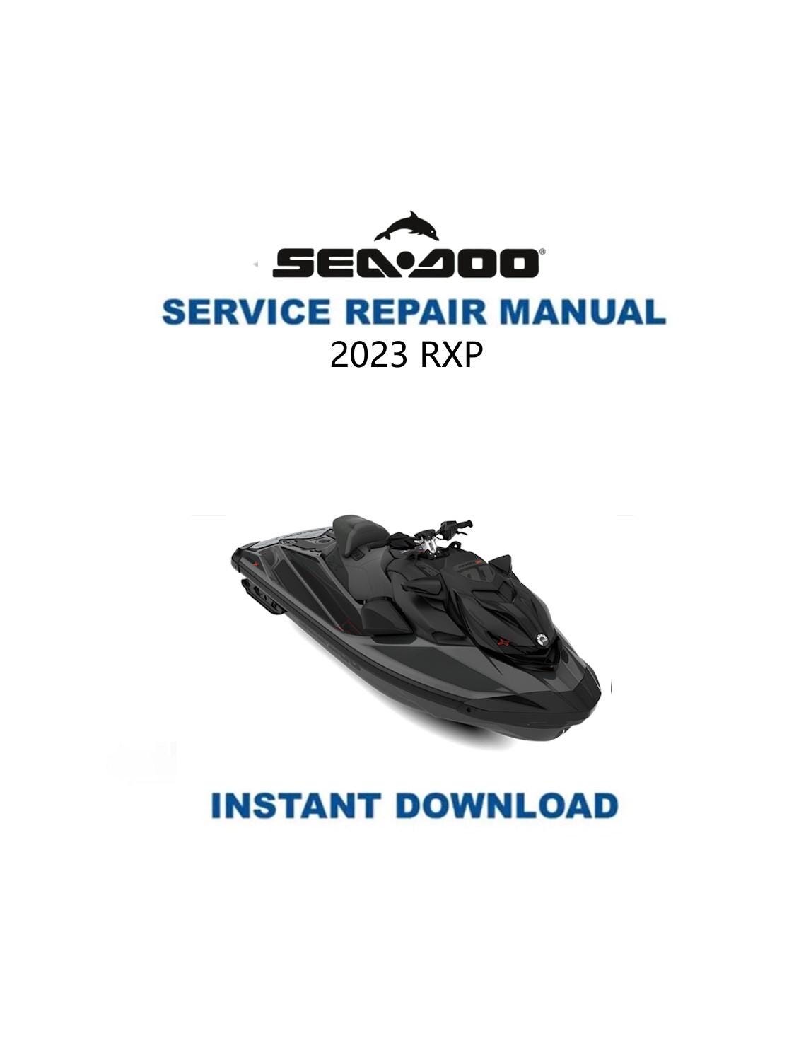 Sea-Doo RXP-X 300 Service Manual 2023-2025 - Service Manual PDF Instant Download