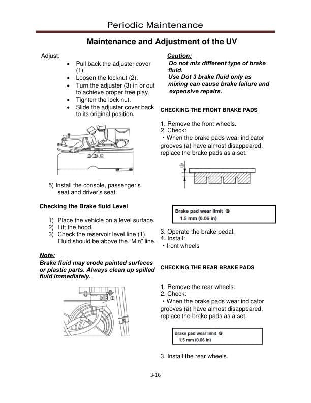 Cub Cadet Challenger 500 700 Utility Vehicle Service Manual sample page showing repair procedures