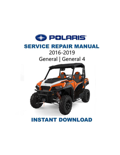 Polaris General 1000 UTV Service Manual 2016-2022 - Service Manual PDF Instant Download