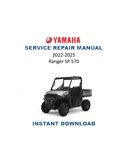 Polaris Ranger SP 570 UTV Service Manual 2022-2025 - Service Manual PDF Instant Download