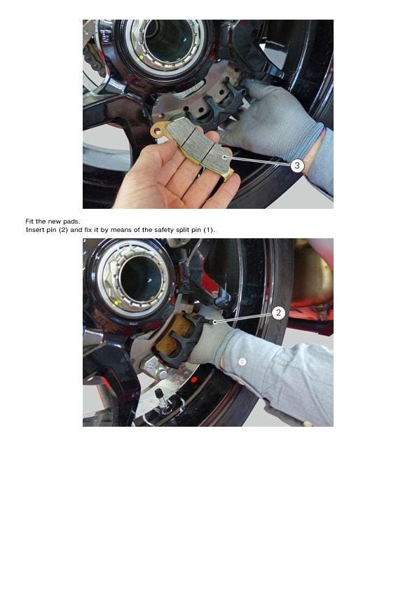 Ducati Multistrada 1200S ABS Motorcycle Service Manual factory service manual title page