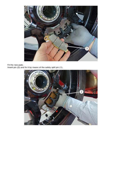 Ducati Multistrada 1200S ABS Motorcycle Service Manual factory service manual title page