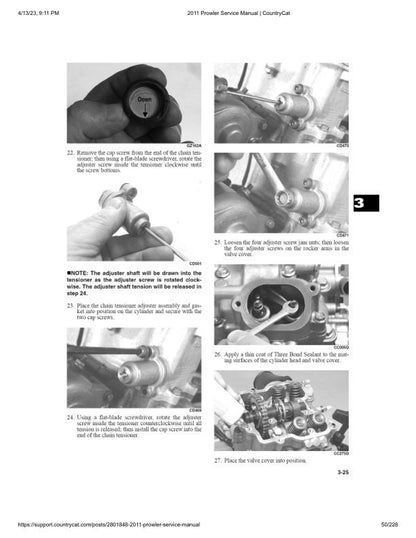 Arctic Cat Prowler HDX UTV Service Manual sample page from service manual