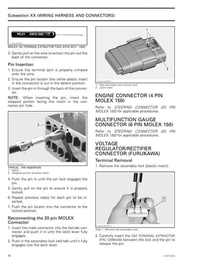 Sea-Doo GTX RXP RXT Supercharged Service Manual sample page from the repair manual