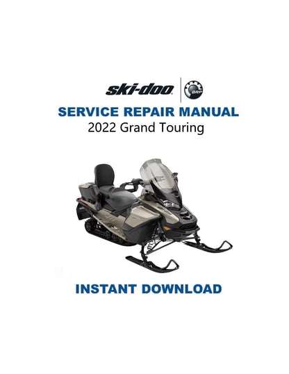 Skidoo Grand Touring 600 900 Snowmobile Service Manual 2022-2025 - Service Manual PDF Instant Download