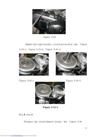 HiSun HS500 ATV-2 Service Manual factory service manual title page
