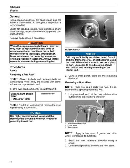 Can-Am Maverick HD7 700 UTV Service Manual sample page from the repair manual