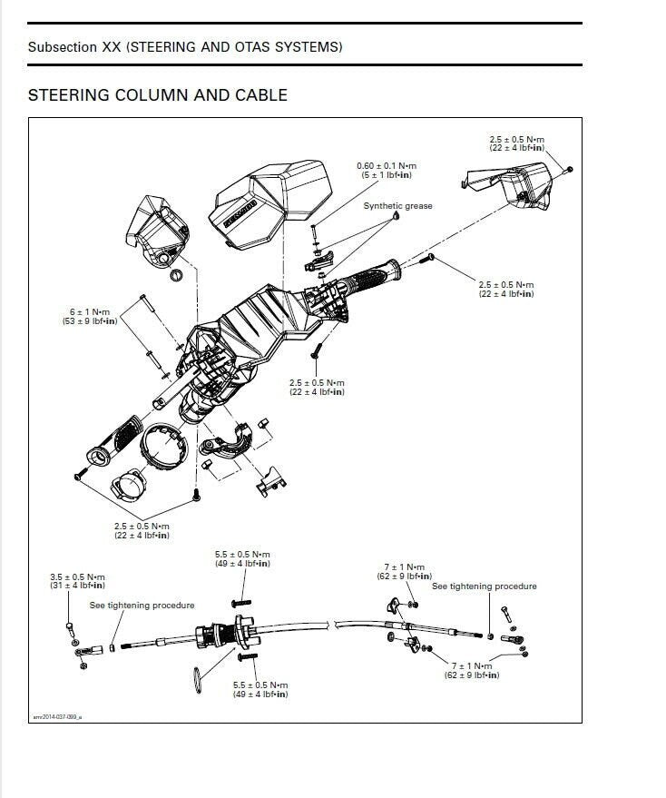 Yamaha SR230 Jet Boat Service Manual sample page with technical illustrations