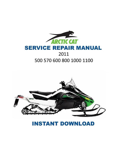 Arctic Cat F M Z1 Crossfire Bearcat Snowmobile Service Manual 2011-2014 - Service Manual PDF Instant Download