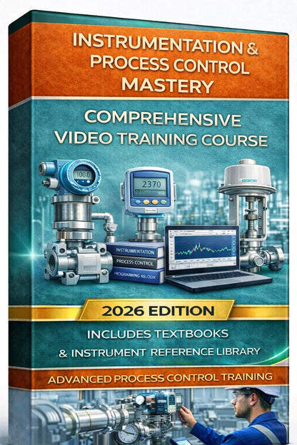 Instrumentation & Process Control Course factory service manual title page