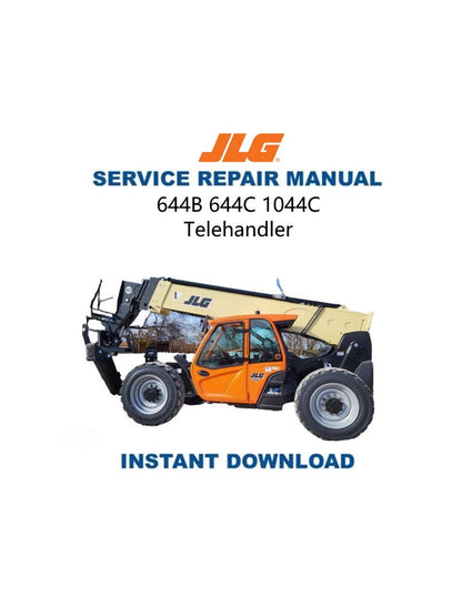 JLG 644 1044 Telehandler Service Manual - Service Manual PDF Instant Download
