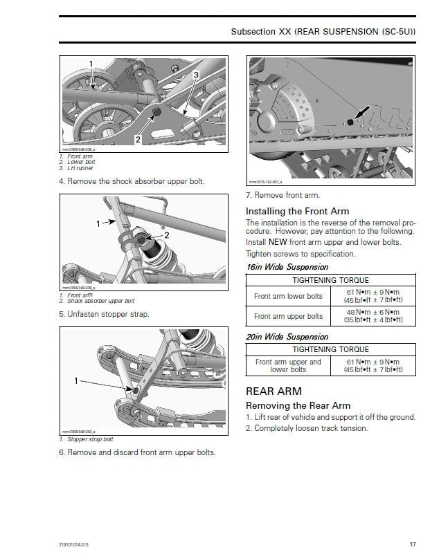 Skidoo 900 ACE Snowmobile Service Manual sample page from service manual