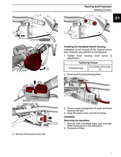 Sea-Doo Switch Pontoon Boat Service Manual sample page from service manual