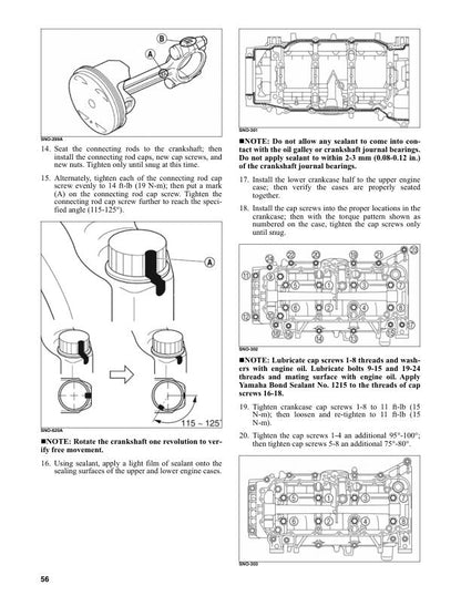 Arctic Cat ZR Riot Pantera Thundercat 7000 9000 Snowmobile Service sample page showing repair procedures