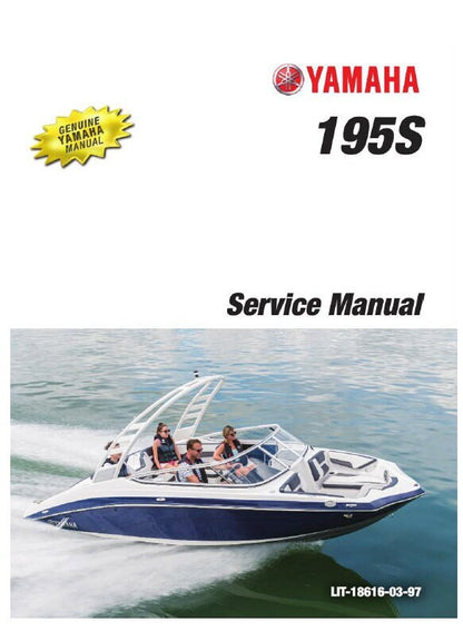 Yamaha 195 S Jet Boat Service Manual factory service manual title page