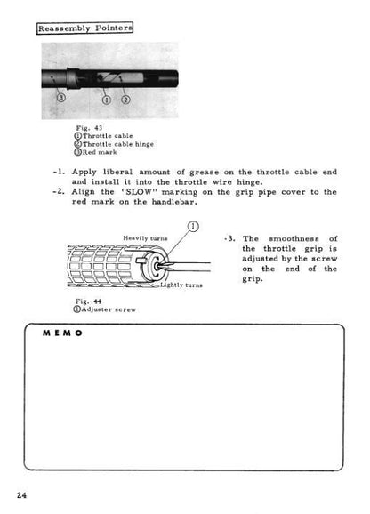 Honda B75K1 B75K2 B75K3 Outboard Service Manual sample page with service data and tables