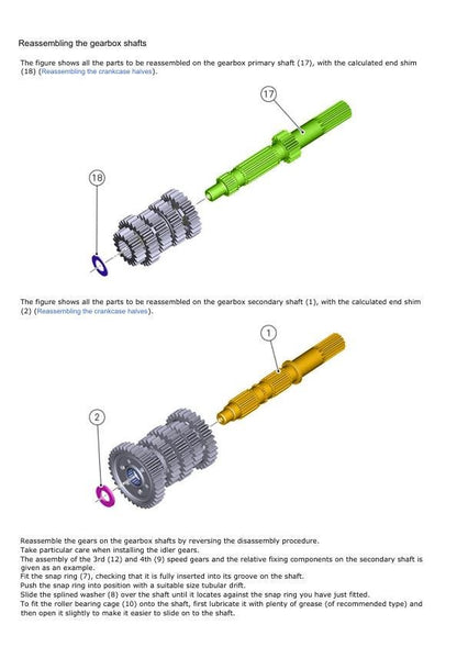 Ducati Multistrada 1200 Enduro Motorcycle Service Manual sample page from the repair manual