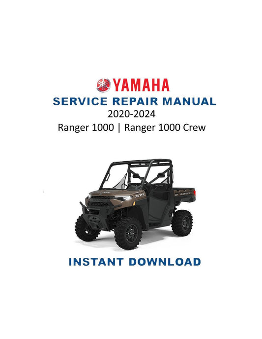Polaris Ranger 1000 UTV Service Manual 2020-2024 - Service Manual PDF Instant Download