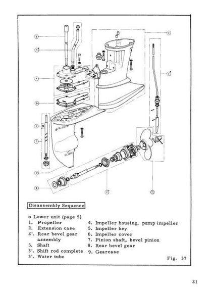 Honda B75K1 B75K2 B75K3 Outboard Service Manual sample page from the repair manual