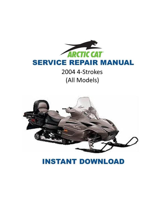 Arctic Cat Bearcat T660 Snowmobile Service Manual 2004-2008 - Service Manual PDF Instant Download