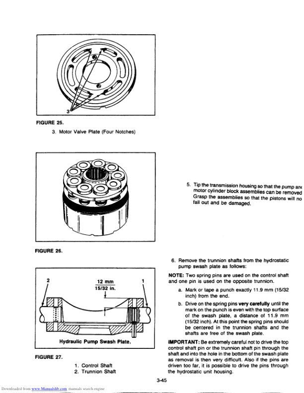 Cub Cadet 1050 1204 1210 Garden Tractor Service Manual sample page from the repair manual