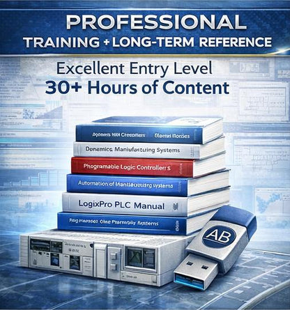 PLC Training MASTERY Course sample page from service manual