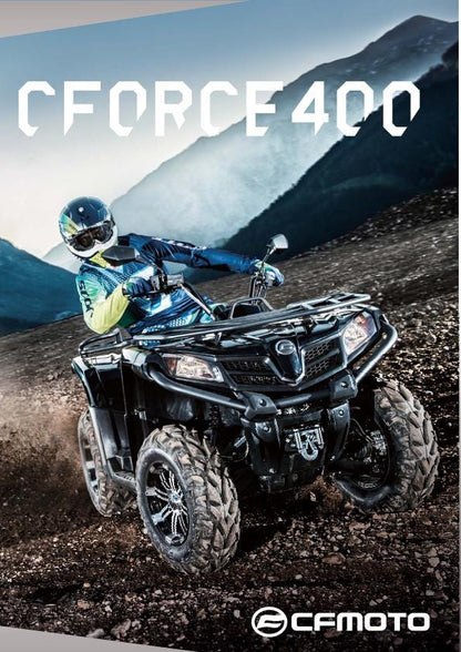 CFMOTO CFORCE 400 Service Repair Manual factory service manual title page