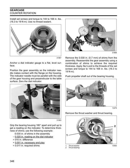 Evinrude ETEC 115-200 Outboard Service Manual sample page from the repair manual