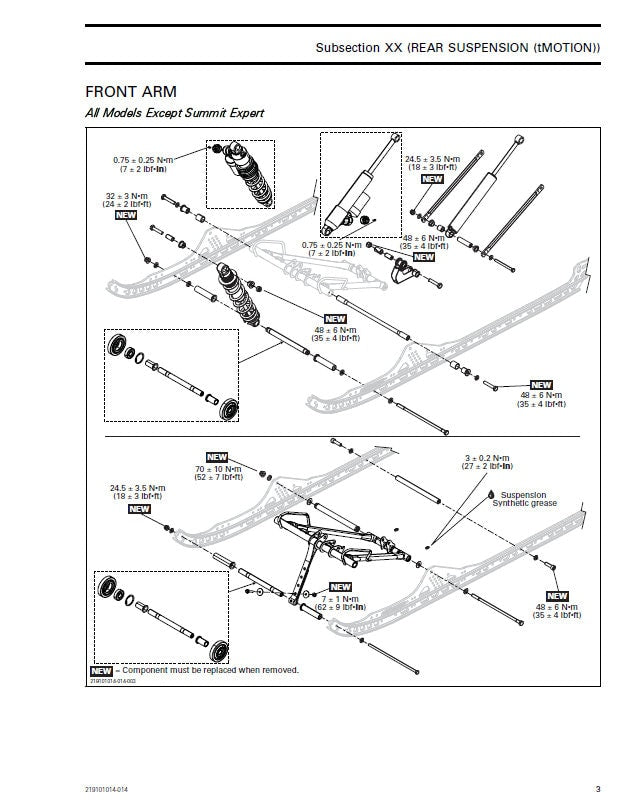 Skidoo REV 600 800 Snowmobile Service Manual factory service manual title page