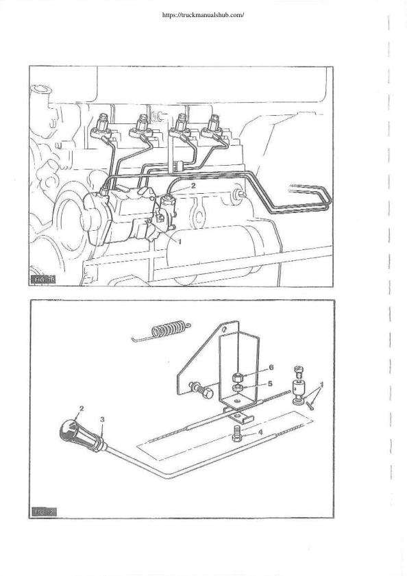Massey Ferguson 50b Tractor Service Manual sample page with diagrams and specifications