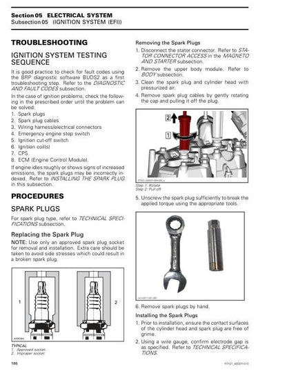 Skidoo Tundra 600 900 Snowmobile Service Manual sample page from service manual