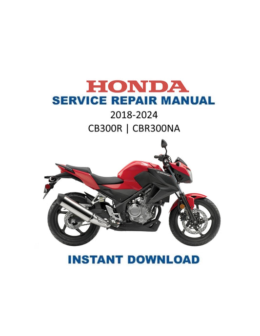 Manuale di servizio motociclo Honda CB300R CBF 300 NA | 2018–2024