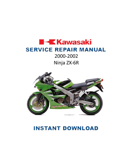Manuale di servizio moto Kawasaki Ninja ZX-6R | 2000-2002