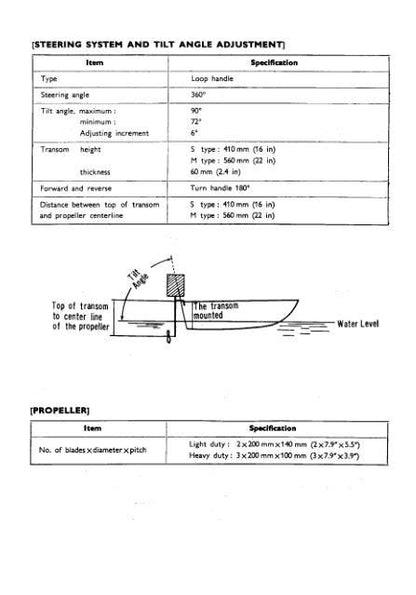 Honda GB30 GB40 Outboard Service Manual sample page from the repair manual