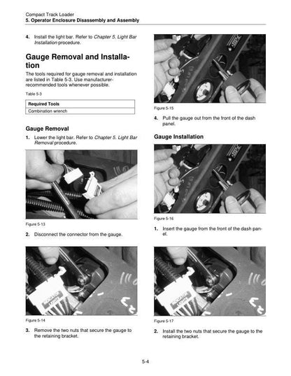 Terex R070 T Track Loader Service Manual table of contents