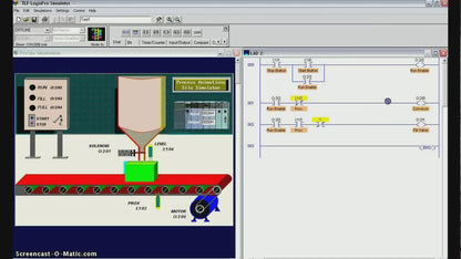 PLC Trainer & Training Course sample page with service data and tables