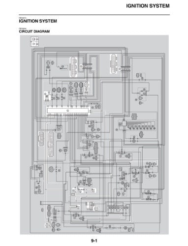 Yamaha Viking YX70 YXM700 UTV Service Manual sample page showing repair procedures
