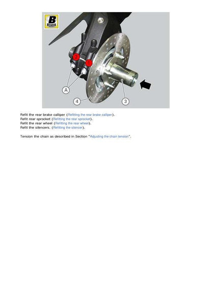 Ducati Multistrada 1200S GT Granturismo Service Manual sample page with diagrams and specifications