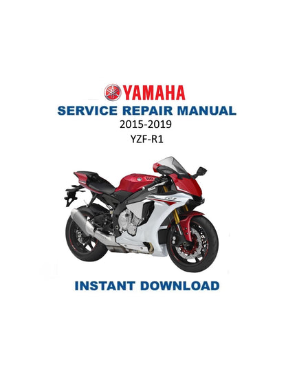 Yamaha YZF-R1 Motorcycle Service Manual 2015-2019 - Service Manual PDF Instant Download
