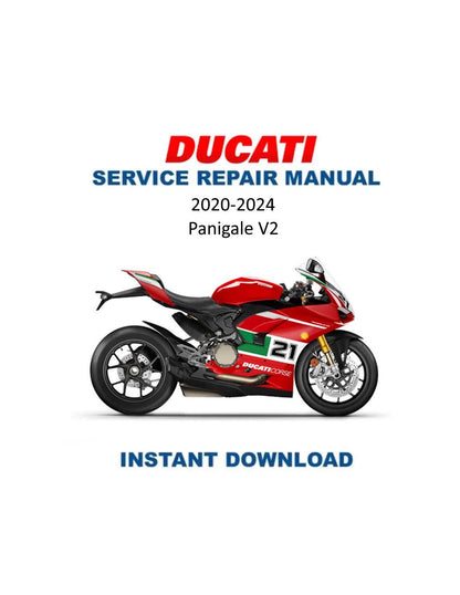 Ducati Panigale V2 Motorcycle Service Manual 2020-2024 - Service Manual PDF Instant Download