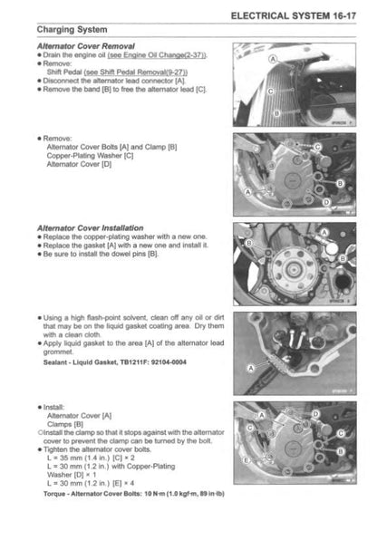 Kawasaki KX 250 KX250X Motorcycle Service Manual sample page showing schematics and diagrams