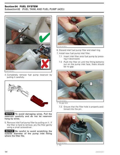 Skidoo Grand Touring 600 900 Snowmobile Service Manual sample page from the repair manual