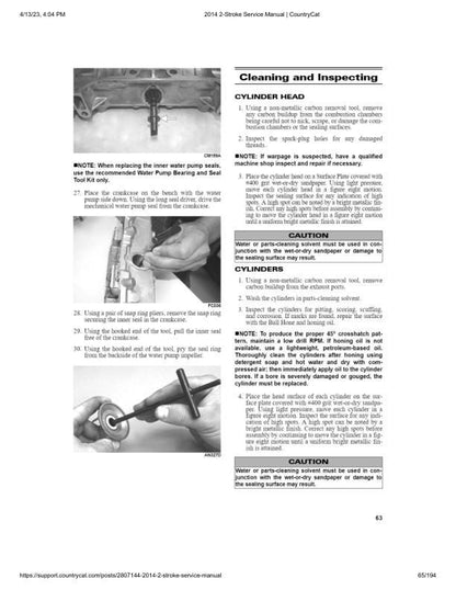 Arctic Cat F M Z1 Crossfire Bearcat Snowmobile Service Manual sample page with technical illustrations